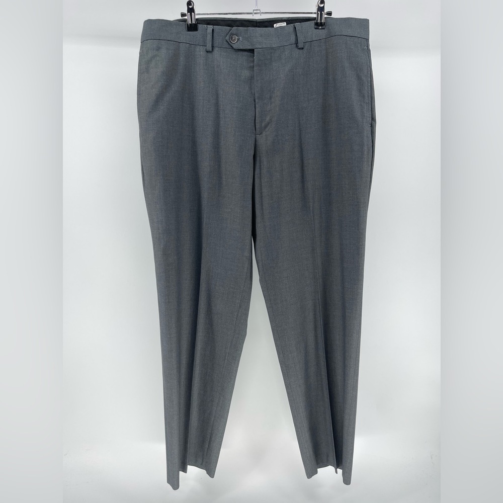 Pronto Uomo Charcoal Dress Pants, Lightweight Knit, Men's 36x30